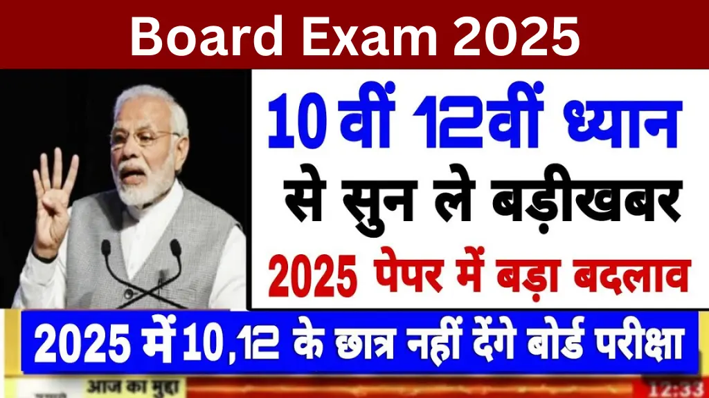 CBSE Board Exam 2025: 10वीं-12वीं के छात्रों के लिए बड़े बदलाव, नए नियम लागू!